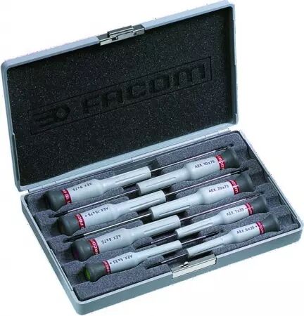 Coffret de 8 tournevis de précision micro-tech torx FACOM