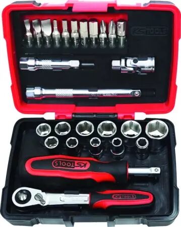 Douilles et accessoires 1/4 ultimate coffret de 27 pieces ks tools