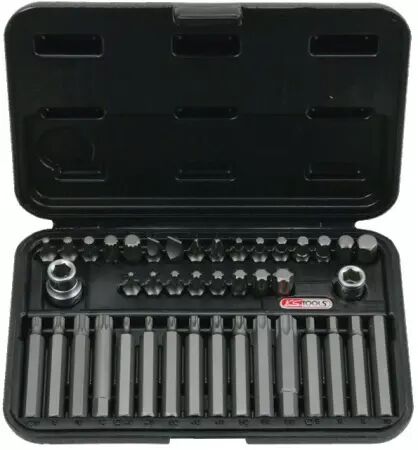 Embouts de vissage entrainement 6 pans 10 mm coffret de 42 pieces ks tools