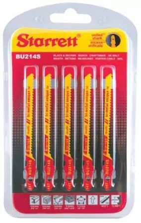 Lame scie sauteuse multi 50x4,5x1,0mm fraise blister 5