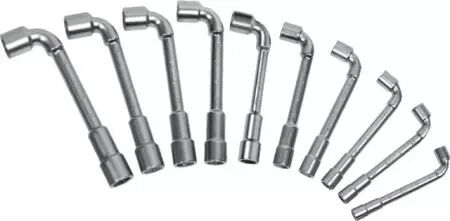 Cles a pipe debouchees 6 pans jeu de 10 ks tools