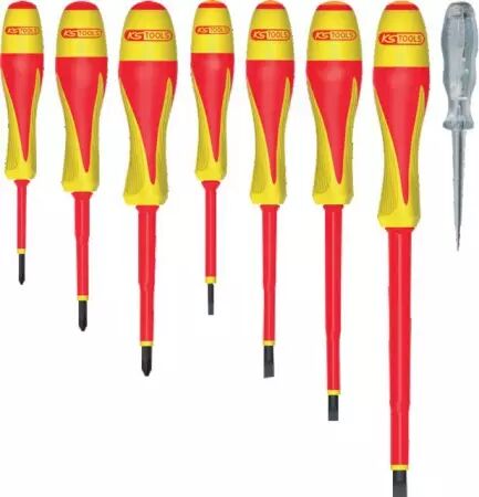 Tournevis ultimate isoles 1000v jeu de 8 ks tools