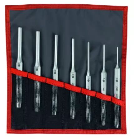 Chasse goupilles monobloc long trousse de 7 pieces facom