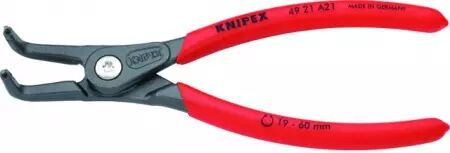 Pince a circlips de precision exterieur 19-60 mm coudee 90° knipex