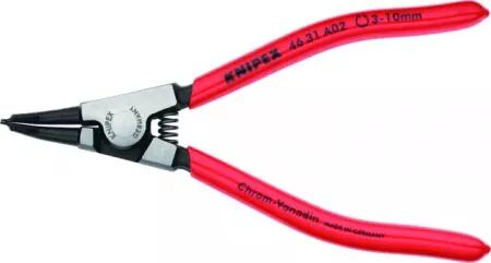 Pince a circlips exterieur 3-10 mm coudee 45° knipex