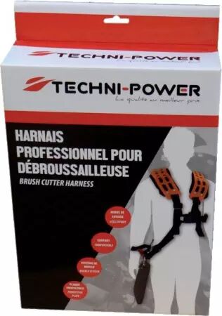 Harnais pour debroussailleuse professionnel techni-power