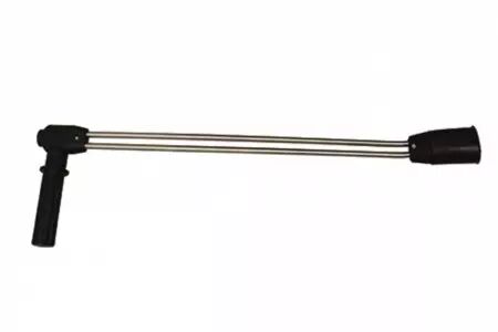 RALLONGE DOUBLE INOX 500MM SANS COUPLEUR SANS BUSE