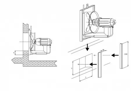 CAGE DE CONCENTRATION INOX PR MALAXEUR 11KW RAILS INCLUS