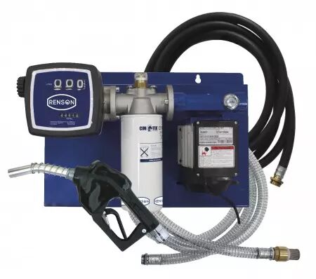 STATION FUEL 230V 80L/M FLEX REFOULEMENT 10M