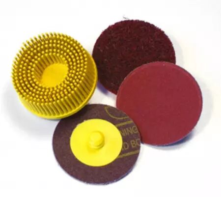 DISQUE ROLOC Ø50MM SCOTCHBRITE MARRON GROS GRAINS