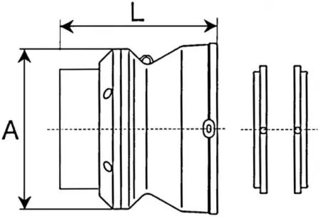 Bol de protecteur grand angle serie 650 type 6