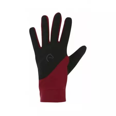 Gants  EQUITHEME Knit digital  prune S