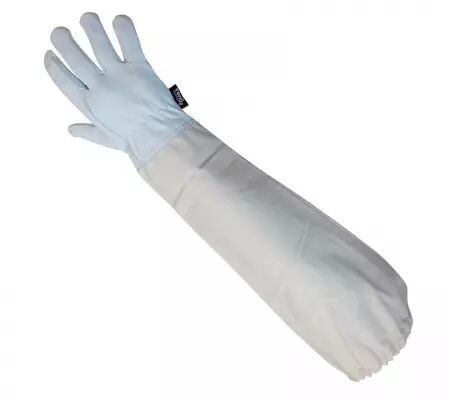 Gants cuir 54cm apiculteur m (213mgto)