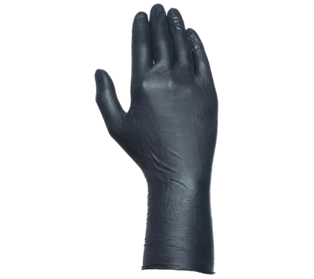 Gants nitrile 0,20 l.30 noir s [x50] (572nr)