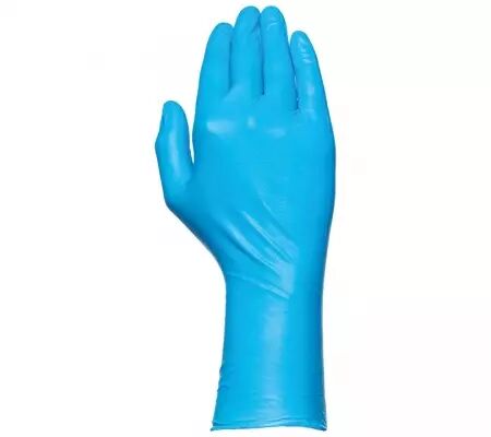 Gants nitrile 0,20 l.30 bleu s [x50] (572b)