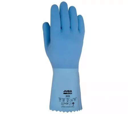 Gants 1,70 latex l30 bleu m (5830)