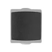 Bouton poussoir gris ip65