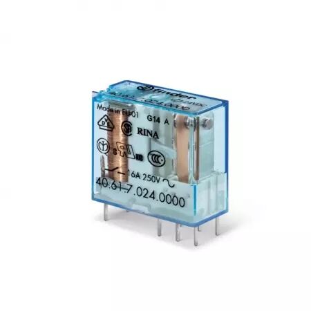 Micro relais 1rt 16-80a 24 v dc