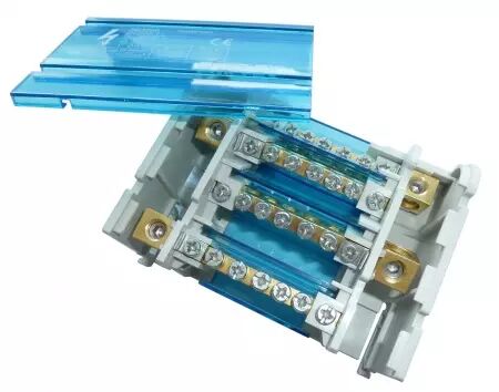 Bloc distributeur 4 modules x10 sorties (5.3-7,5 mm)-125a