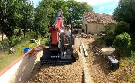 Godet malaxeur à béton RABAUD