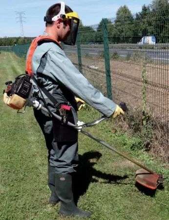 Harnais pour debroussailleuse professionnel techni-power