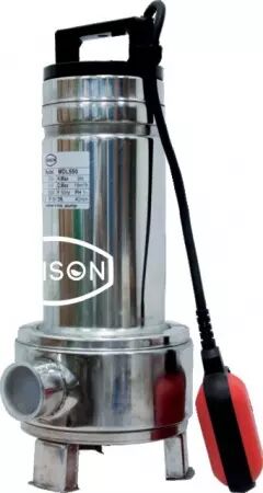 Pompe de relevage inox eaux chargees monophasee 230v 0,55kw renson