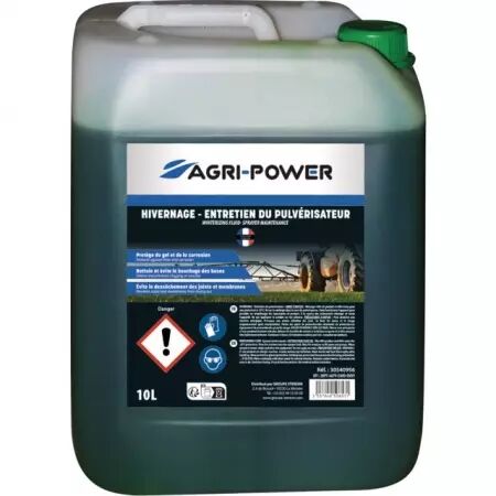 Antigel vegetal mineral pour hivernage pulverisateur bidon 10l agri-power