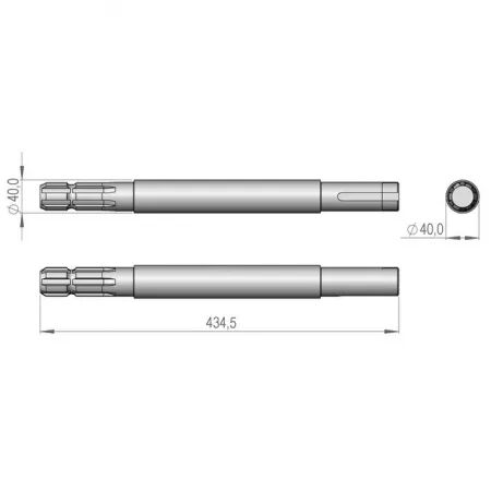 Arbre de transmission sip766010381