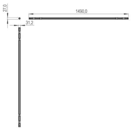 Arbre hexagonal sip 429031740