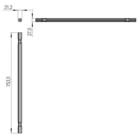 Arbre hexagonal sip412033260