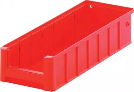 Bac de stockage 41509 rouge ral 3020 156x90x400 mm