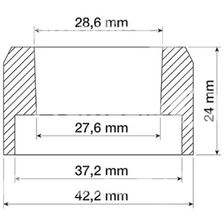 Bague de relevage adaptable pour Case-Ih/Fiat/Ford/New Holland