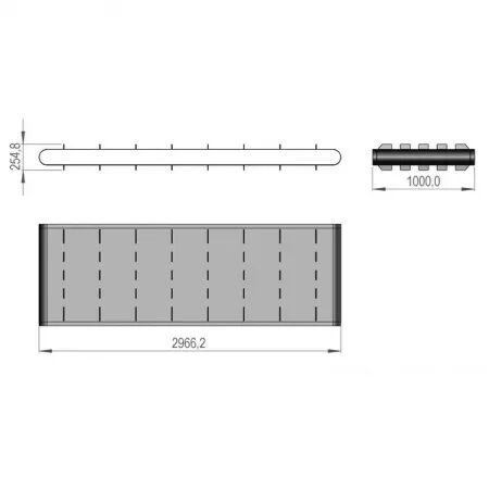 Bande contrastee 1000x2791  3 m  sip852040100