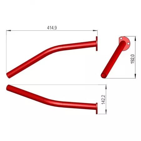 Barre de protection interieure gauche sip337540140