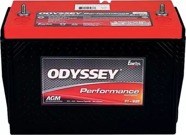 Batterie 12v 100ah 1150a Odyssey + a gauche Odyssey odx-agm31