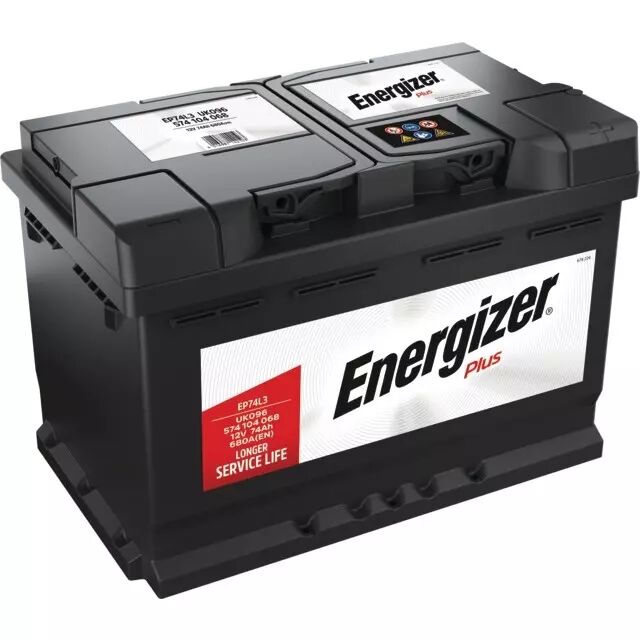 Batterie Démarrage Batterie 12V 74AH 680A (278x175x190 MM) Polo Positif  Droite