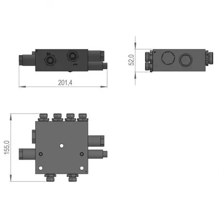 Bloc hydraulique spider sip 412051500