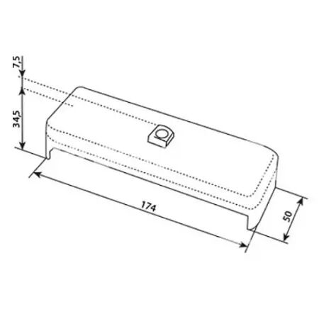 Boite a fusible 12 emplacements adaptable