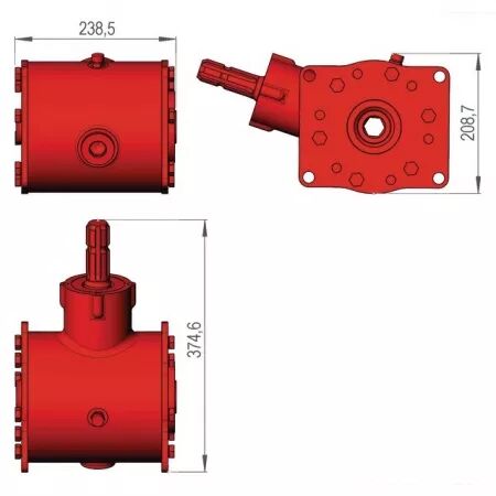 Boitier central sip413010100