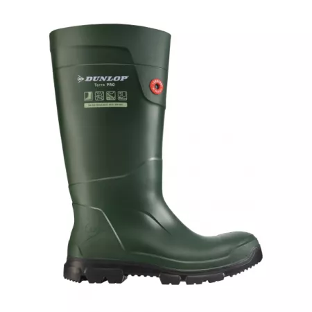 Botte Dunlop Purofort terrapro o4 src -vert noir 35