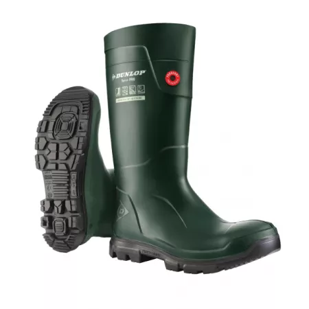 Botte Dunlop Purofort terrapro o4 src -vert noir 36