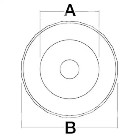 Bouchon de réservoir adaptable Fiat/Ford/Landini/Massey Ferguson