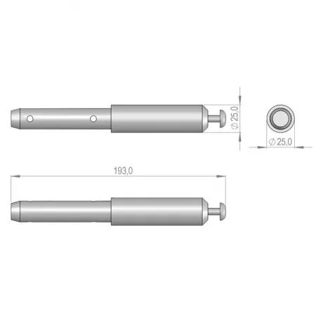 Boulon attache ressort sip 152737232