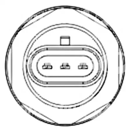 Bouton de montée de relevage adaptable Claas/Renault