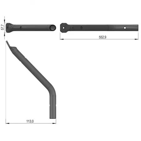 Bras de faneuse sip429030080