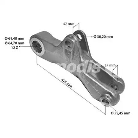 Bras de relevage supérieur adaptable John Deere