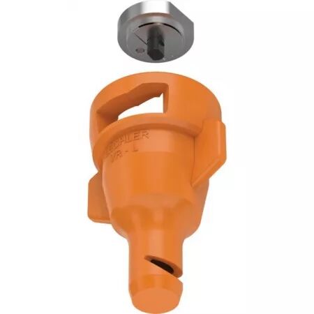 Buse lechler de fertilisation a debit variable 130 04 vrl orange plastique