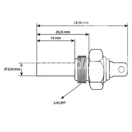 Capteur de temperature adaptable Landini, Massey Ferguson, New Holland