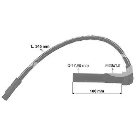 Capteur de vitesse d\'avancement adaptable Massey Ferguson