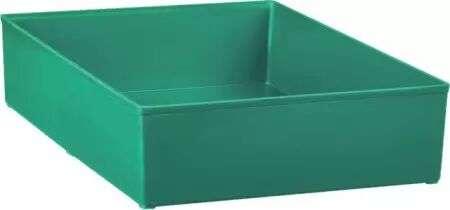 Casier de rangement vert l304mm p202mm h63mmpour tiroir et mallette